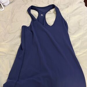 Lululemon Athletica Deep Blue Tank Top